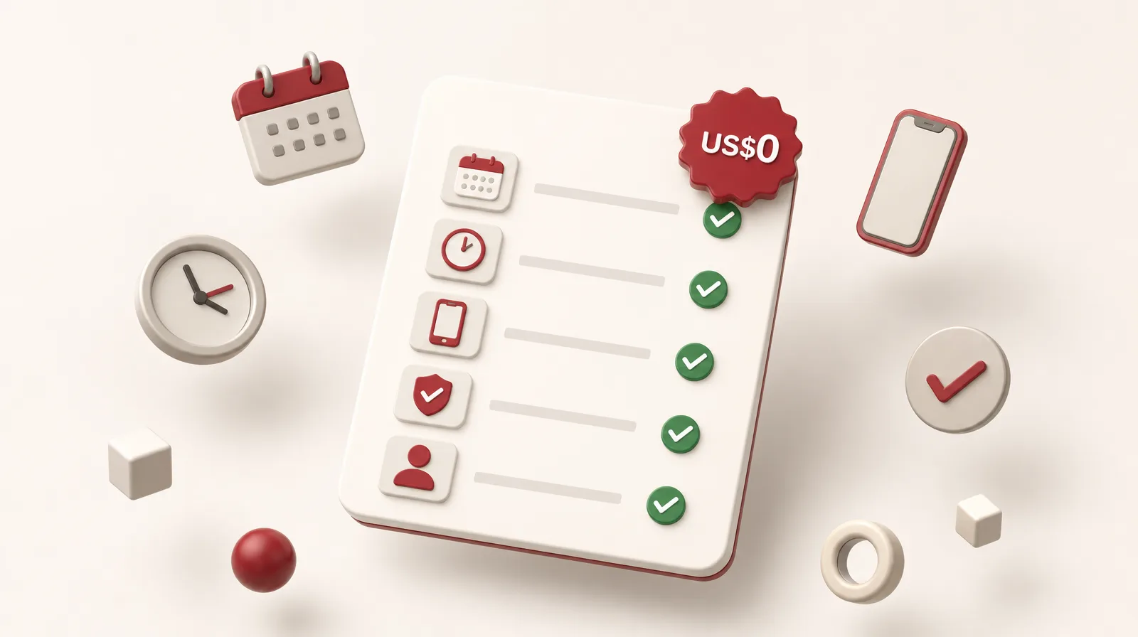 Get the scheduling features Calendly charges $12 to $20 a month for. Free, no credit card, in Portuguese by default.