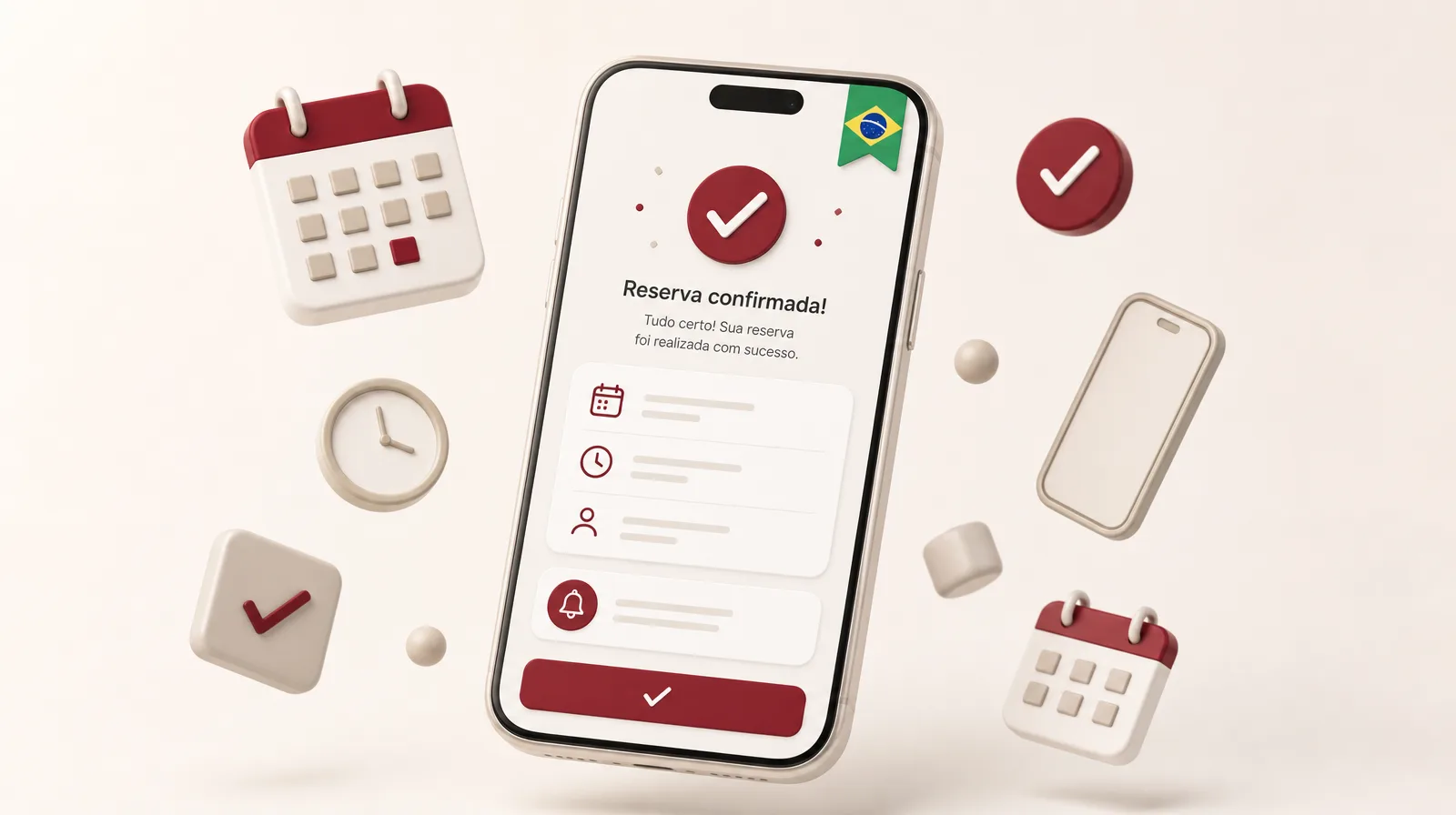 A maioria das plataformas cobra US$ 12 por mês ou mais. O Calendinho oferece os mesmos recursos para solopreneurs e pequenas empresas brasileiras de graça.