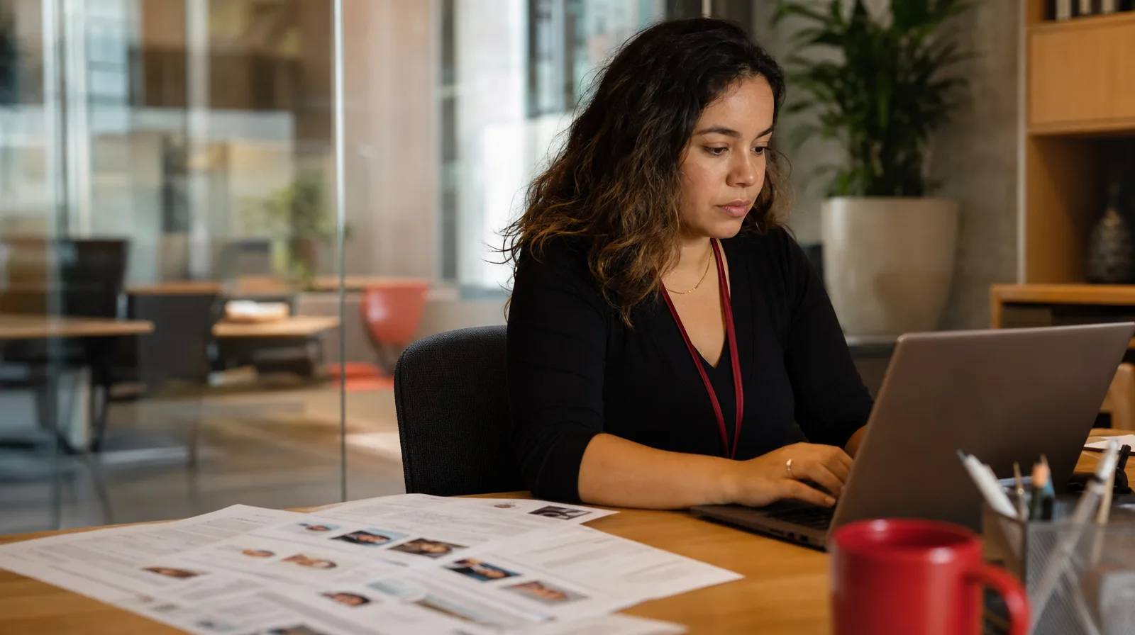 Stop chasing five emails to find a slot. Candidates self-schedule from your link, panel interviews respect everyone's calendar, and automatic reminders cut no-shows in half.