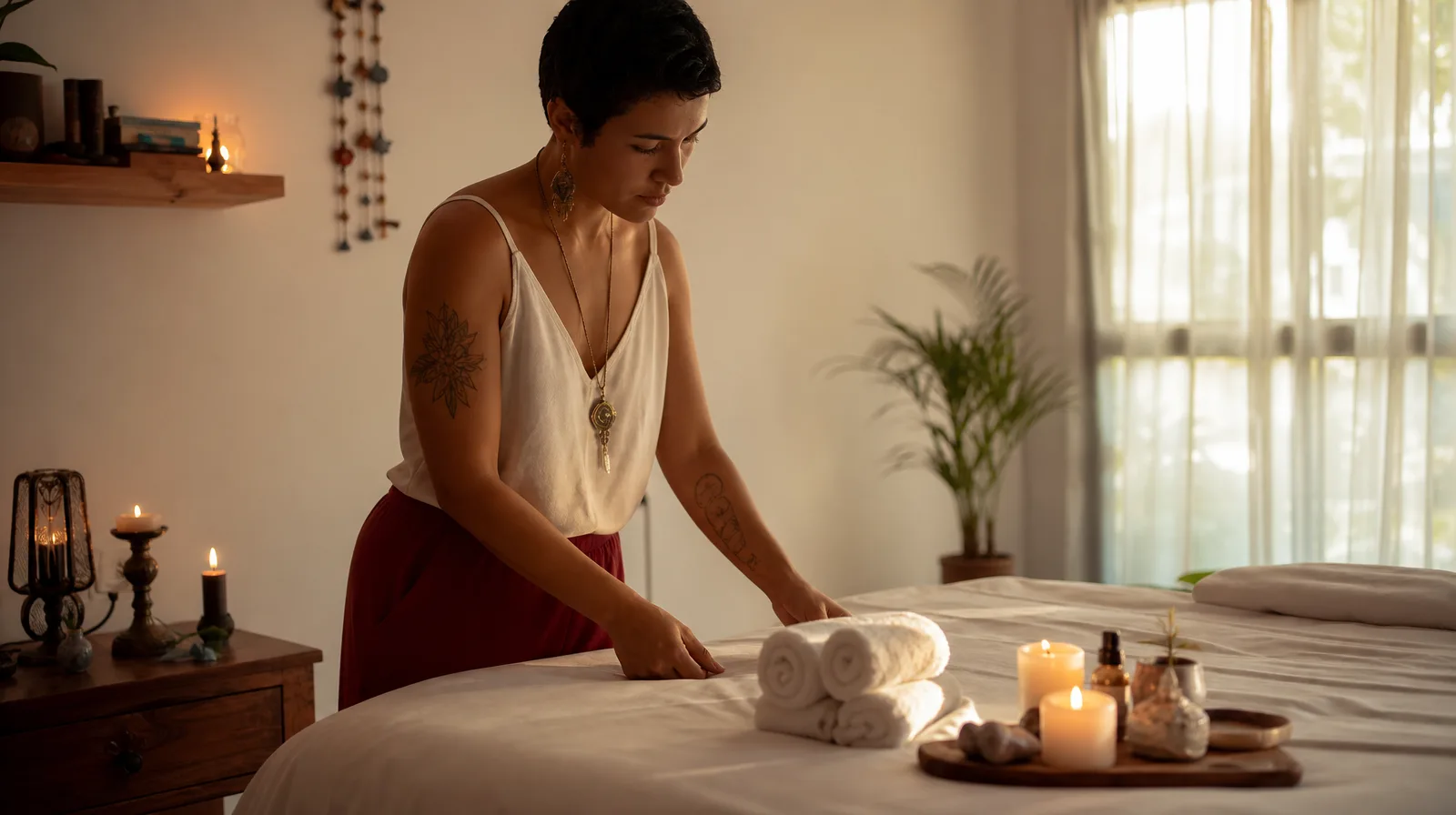 An AI assistant that books sessions, sends reminders, manages packages, and organizes your treatment schedule. Focus on the practice.